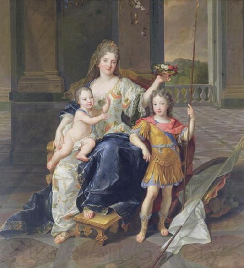 Jean-Francois De Troy Painting of the Duchess Spain oil painting art